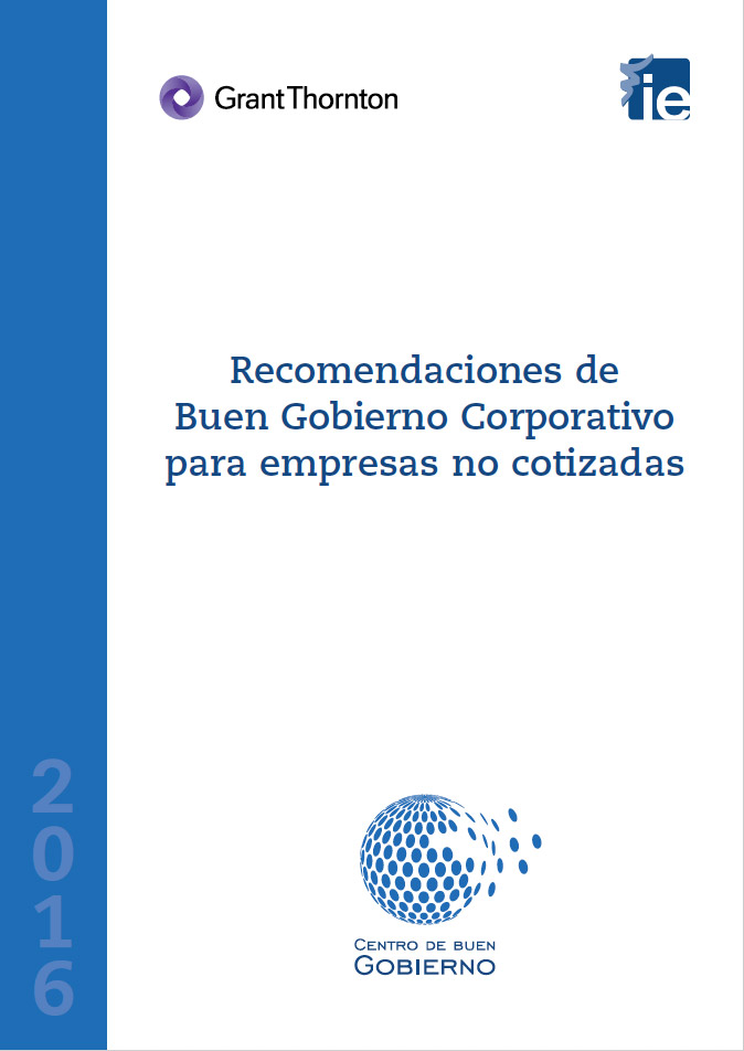 2015 Recomendaciones de Buen Gobierno Corporativo para empresas no cotizadas